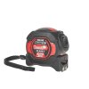 57090 2 dvoustranny nylonovy svinovaci metr s magnetem a samocinnou aretaci 5 m 25 mm trida i kartonova vystavovaci krabice 6 60