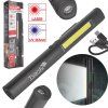 58467 inspekcni dilenska lampa s magnetem led cob 5w 3w uv laser 800mah 400lm ip44 100
