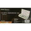 Kraft&Dele KD10507 – Mazací hlavice (kalamity a maznice), sada 110 ks, závity M6/M8/M10