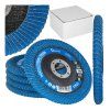 60705 lamelovy kotouc cyrkon 125 mm p80 pro brouseni svaru a hran 5 100