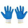 64065 2 ochranne rukavice z polyesteru velikost 8 latexove bilo modre 12 240