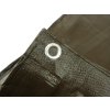 65136 1 plachta 2x3 m extra silna hneda 200g 12