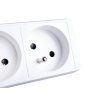 66342 5 prodluzovaci kabel bila napajeci lista 3 zasuvky 5 m 40