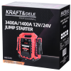117516 11 profesionalni jump starter kd5345 3400 1400 a 12 24 v s led osvetlenim