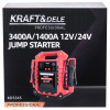 117516 12 profesionalni jump starter kd5345 3400 1400 a 12 24 v s led osvetlenim