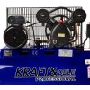 Kraft-Dele KD4054 — Profesionální olejový kompresor 100 l, 3 kW, 480 l/min, tichý provoz