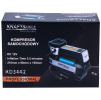 Přenosný automobilový kompresor 12 V s LCD displejem a LED svítilnou Kraft&Dele KD3442