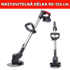 6753 52 6753 52 12636 22 aku sekacka 36v s kolecky 2 baterie a bohata vybava pro pohodlne sekani