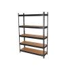 69882 3 skladovy regal cerny 180x40x120cm 280kg zesileny 1