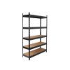 69882 1 skladovy regal cerny 180x40x120cm 280kg zesileny 1