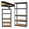 69885 skladovy regal cerny 180x40x90cm 265kg zesileny 1