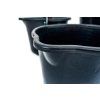 70428 8 stavebni kbelik 20 l cerny s nalivkou