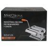 73920 13 strojek na domaci testoviny a testo z nerezove oceli kd4126