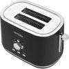 Toster Kraft&Dele KD4156 – 1000 W, 2 sloty, nerezová ocel