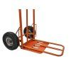 72192 5 transportni vozik 250 kg 400 x 300 mm vysuvna plosina oranzovy 1