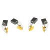 72420 3 uhlikove kartace brusne kotouce 230 4 ks na blistru 8x14x17 500