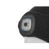 122196 3 zimni cepice s led lampickou cerna geko