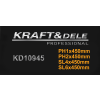 Sada dlouhých šroubováků 4 ks – Kraft&Dele KD10945