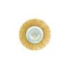 122841 1 drateny kartac kotoucovy mosazny 100 mm s trnem 10 x 120 mm geko