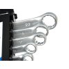 122985 3 klice ploche s ockem satinovane 6 22 mm sada 12 ks geko