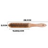 123738 1 drateny kartac na rez cerny 5 rad drevo 12 x 120 mm geko