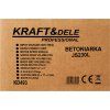 Betoniarka 230L 1350W KD493