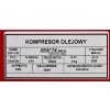 Olejový kompresor 150 l 400 V KD406