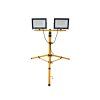 128986 2 led reflektor 2x100w geko s teleskopickym stativem neutralni bila 4500k pro profesionalni osvetleni