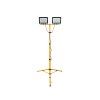 128986 4 led reflektor 2x100w geko s teleskopickym stativem neutralni bila 4500k pro profesionalni osvetleni