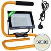 128944 led svetlomet geko 50w se stativem 4500k profesionalni osvetleni pro stavby a autoservisy