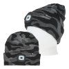 129004 zimni cepice geko s led svetlem a akumulatorem seda kamuflaz handsfree osvetleni pro outdoor aktivity