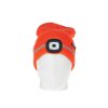 78643 5 128995 1 zimni cepice s led lampickou geko g90408 oranzova s reflexnimi prvky pro maximalni viditelnost