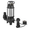 129478 5 cerpadlo do septiku s drticem geko premium 1 5 kw ponorne cerpadlo pro odpadni vody
