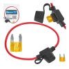 129952 zasuvka pro pojistku geko 19mm 25a s pojistkou 5a automobilova elektricka ochrana
