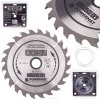 Pilový kotouč s tvrdokovovými zuby na dřevo 160x20mm, 24 zubů – Powermat PM0878