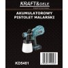 Akumulátorová stříkací pistole 21 V 2000 mAh Kraft&Dele KD5481