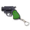 72189 2 mini replika revolveru brelok s led a laserem 6 5 cm stylovy gadget pro den i noc