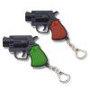 72189 4 mini replika revolveru brelok s led a laserem 6 5 cm stylovy gadget pro den i noc